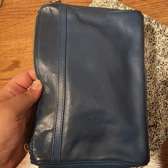 Rebecca Minkoff Mini Mac (navy with gold hardware) - Picture 6 of 6